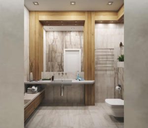 Ванная комната, дизайн проект, раковина, зеркало, унитаз, гигиенический душ, раковина для мытья собак, дизайн студия Васильевой Дарьи